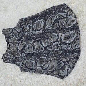Ali & Kris Monochrome Snake Print Tank